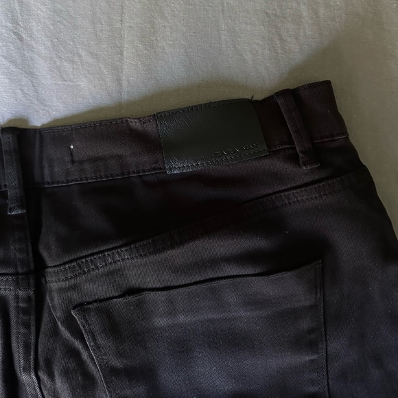 ZARA BLACK SLIM FIT JEANS - Picture 7 of 8